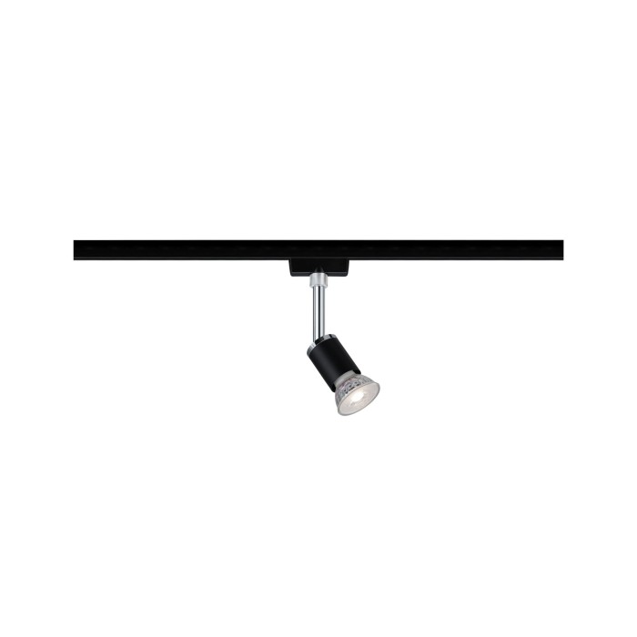 Spot URail Pure II max1x10W GU10 negru mat/crom 230V metal/plastic [3]