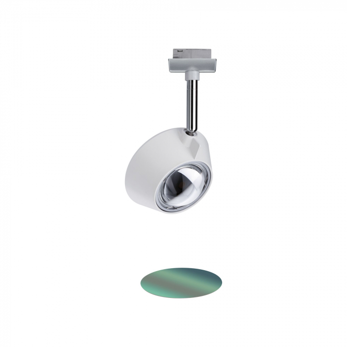 Spot Urail Sabik, crom mat-alb, 9W/4W, 2700K, cu flux luminos variabil [10]