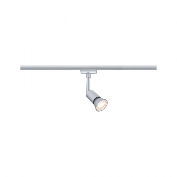 Spot URail Salt, max 1x10W, GU10, crom mat, 230V, plastic [1]
