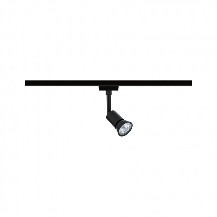 Spot URail Salt, max 1x10W, GU10, negru mat, 230V, plastic [6]