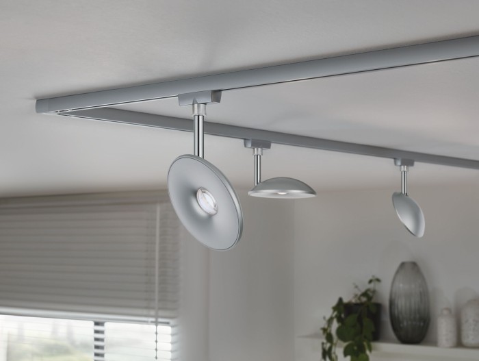 Spot URail Sphere 7,4W 4000K crom mat, cu flux luminos variabil [6]