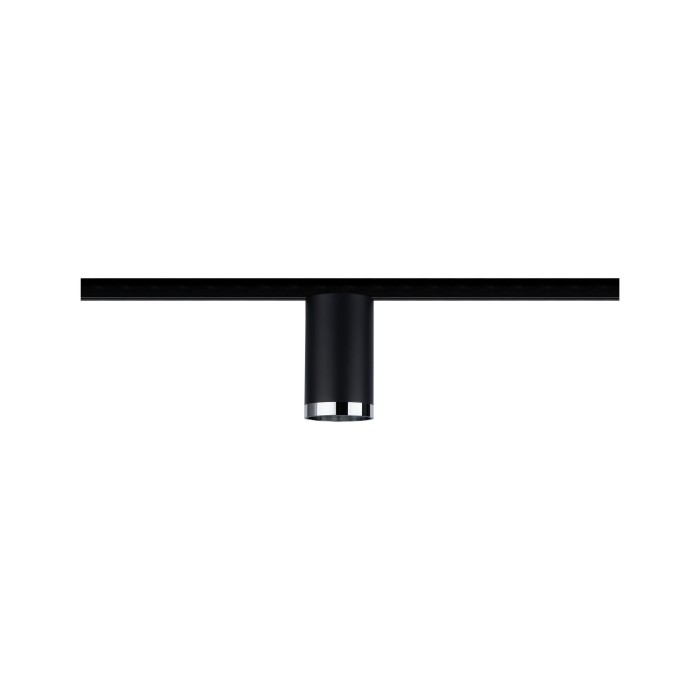 Spot URail Tube max 10W GU10 negru mat/crom 230V [2]
