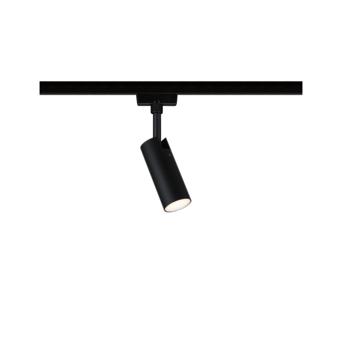 Spot Urail Tubo, 190lm, 4W, 3000K, cu flux luminos variabil în 3 pași, 230V, negru mat [2]