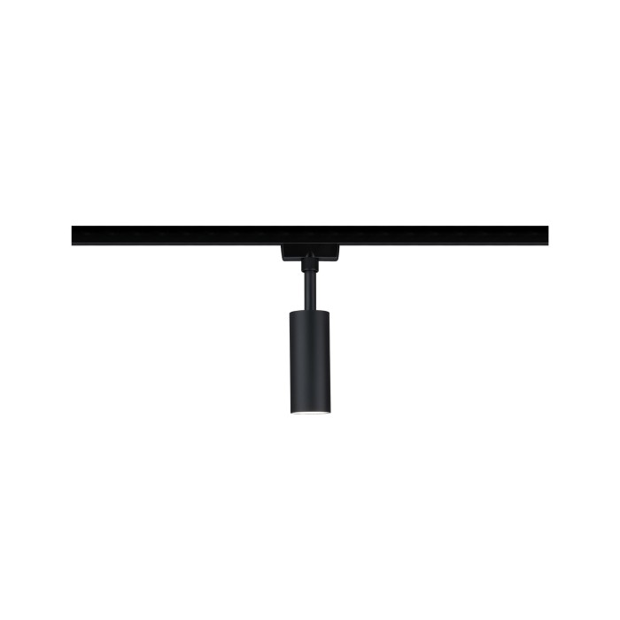Spot URail Tubo 1x5W negru mat/crom 230V metal 4000K [2]