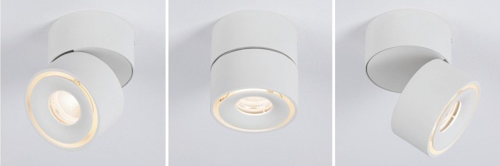 Spot aplicat Spircle 8W 3000K 230/40V alb [5]
