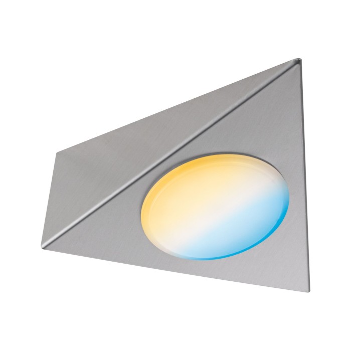 Spot de mobilier Clever Connect Trigo 1x2W 2700-6500K 12V, nichel, cu temperatură de culoare variabilă [2]