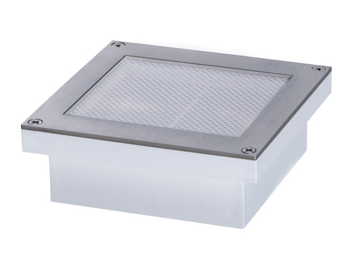 Spot de pardoseală Brick, 230V IP68, 100x100mm, sticlă-inox-plastic [3]