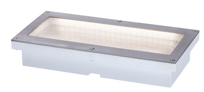 Spot de pardoseală Brick, 230V IP68, 200x100mm, sticlă-inox-plastic [2]