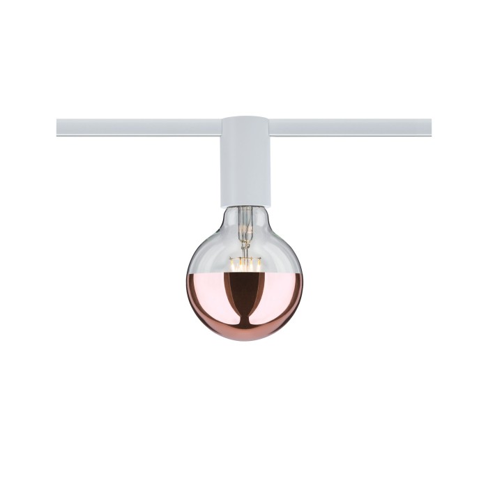 Spot de tavan pentru șină URail max20W, E27, alb, 230V, metal [4]