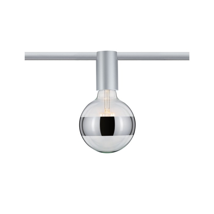 Spot de tavan pentru șină URail max20W, E27, crom mat, 230V, metal [4]