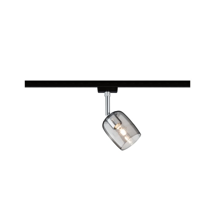 Spot pentru șină Urail, Blossom max10W G9 negru mat/sticlă afumată [2]