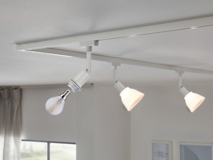 Spot pentru șină Urail, Deco max20W E14 alb [4]