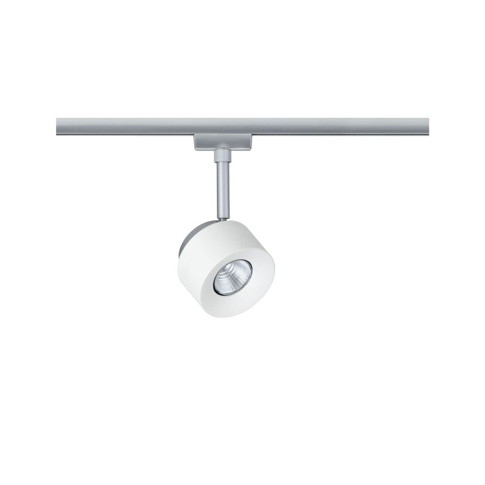 Spot pentru șină Urail, Pane 7W alb/crom mat, cu flux luminos variabil [2]
