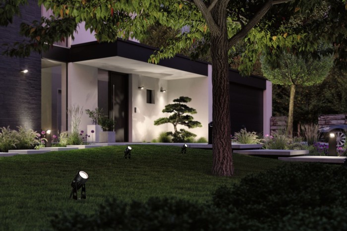 Spot P&S 3W IP65 3000K, aluminiu [5]