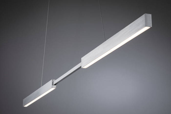 Suspensie Aptare ZigBee cu flux luminos variabil LED 1x18W aluminiu periat 230V metal [4]