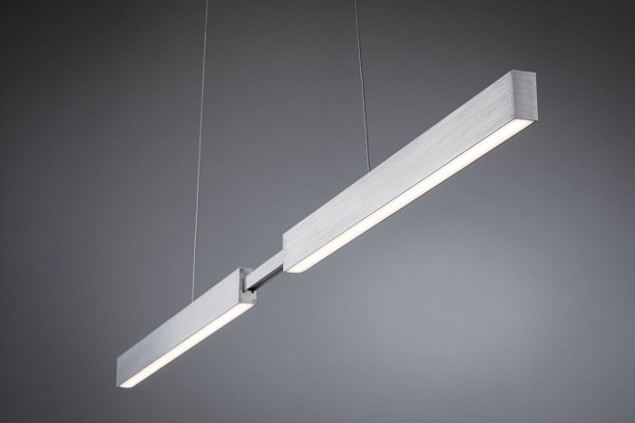 Suspensie Aptare ZigBee cu flux luminos variabil LED 1x18W aluminiu periat 230V metal [5]