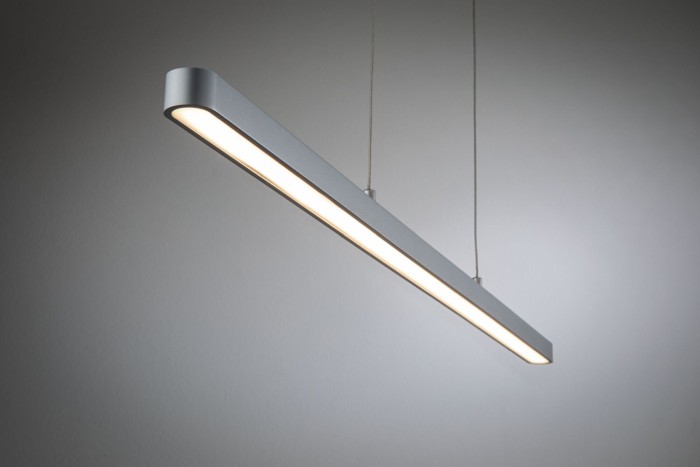 Suspensie LED Lento, 2700K, 42W, crom mat, cu flux luminos variabil [4]