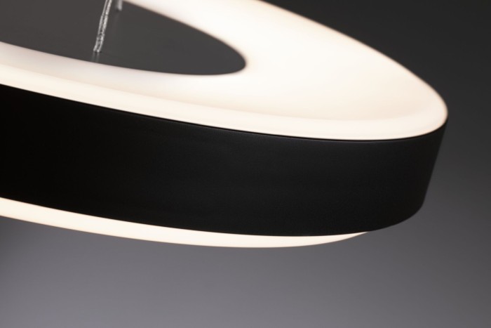 Suspensie Pane II, 22W, negru-gri, cu flux luminos variabil în 3 pași [3]