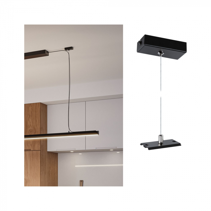 Suspensie pentru profil Linion, 1,5m, negru [3]