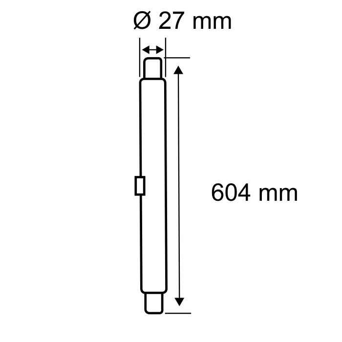 Tub G13 T8 LED, 230V, Standard, 604mm, 1250lm, 11W, 6500K, opal [4]