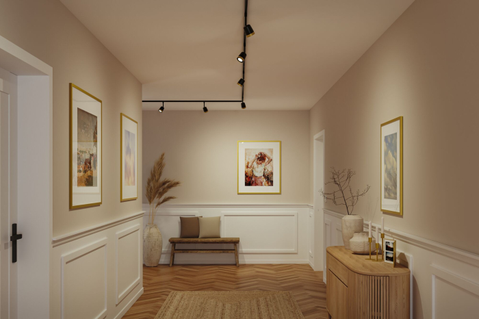 Spot Cover individual, GU10, metal, max. 10W,  230V, negru mat-auriu mat [3]