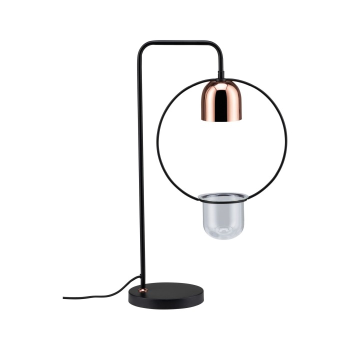 Veioză Neordic Fanja max 1x20W GU10 negru/cupru  230V metal [4]