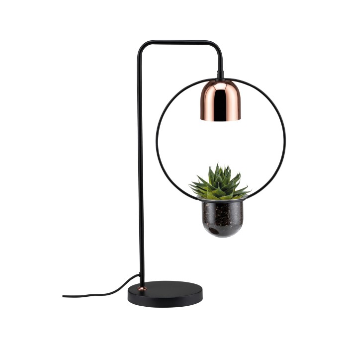 Veioză Neordic Fanja max 1x20W GU10 negru/cupru  230V metal [2]