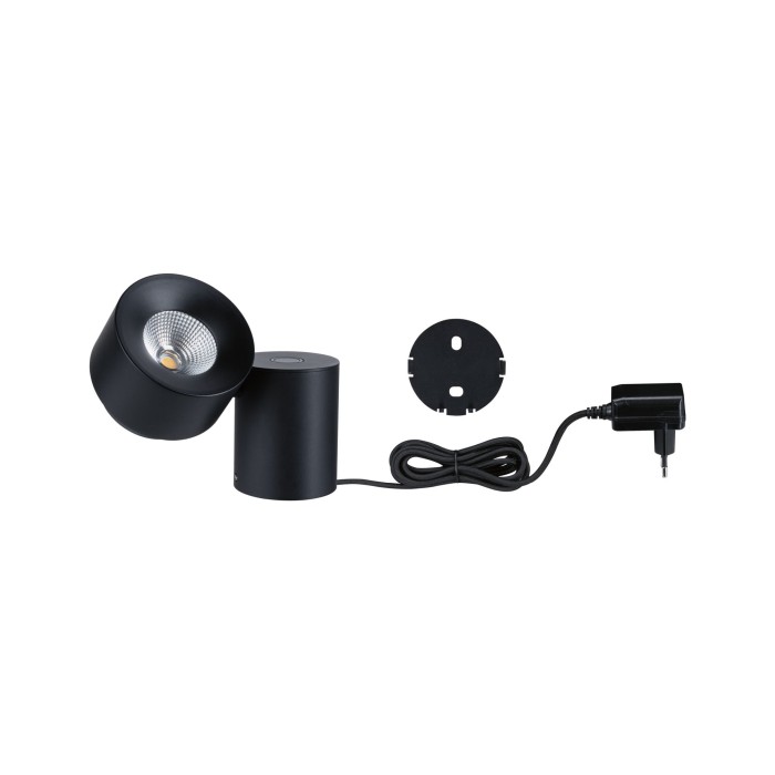 Veioză Pane I LED, 3W, negru, cu flux luminos variabil în 3 pași [3]