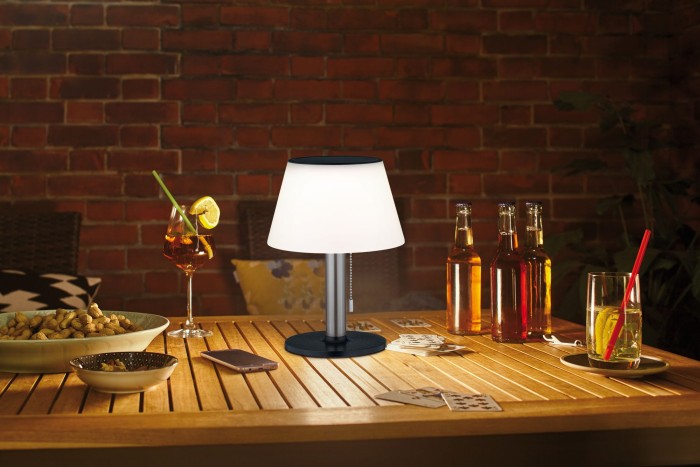 Veioză solară Lillesol IP44 3000K 100lm, cu flux luminos variabil în trei pași [3]