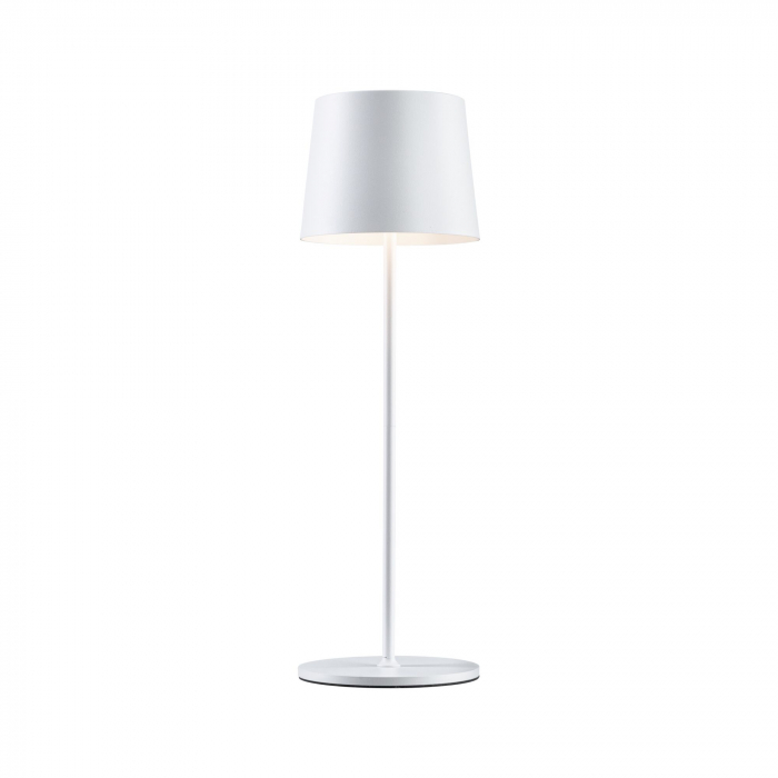 Veioză cu acumulatori Gilo, IP44, 2700K, alb mat [10]