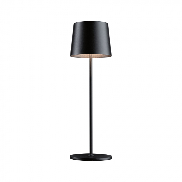 Veioză cu acumulatori Gilo, IP44, 2700K, negru mat [2]