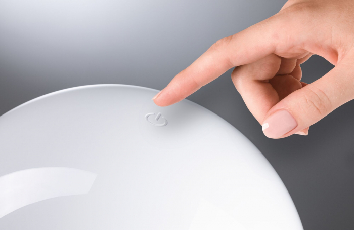 Veioză cu acumulatori Onzo, IP44, 2700K, alb, cu flux luminos variabil în 3 pași [10]