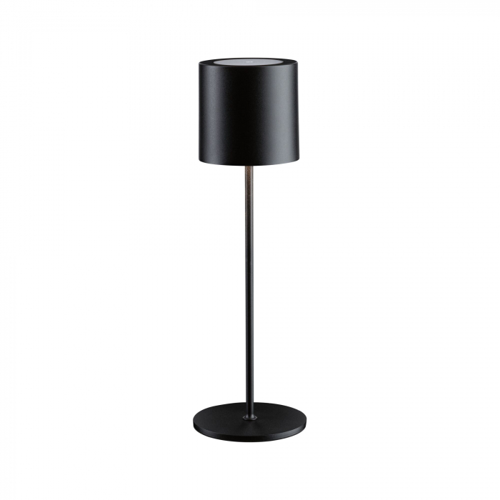 Veioză cu acumulatori Tuni, IP44, 2700K, negru mat [10]