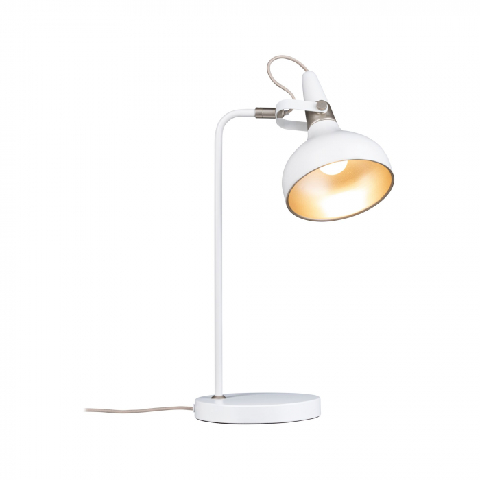 Veioză Neordic Juna, E14, max. 20W, șampanie, alb mat-metal [2]