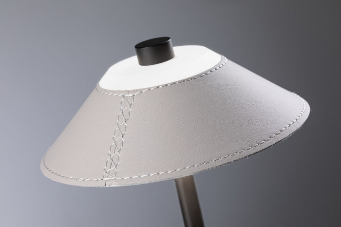 Veioză portabilă Pellini, White Switch, 300lm, 2W, Bej-negru mat [7]