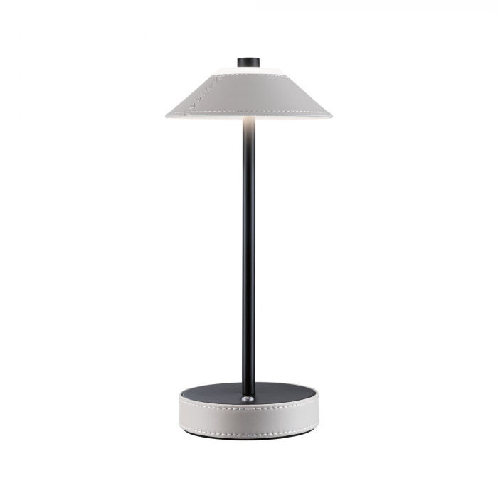 Veioză portabilă Pellini, White Switch, 300lm, 2W, Bej-negru mat [9]