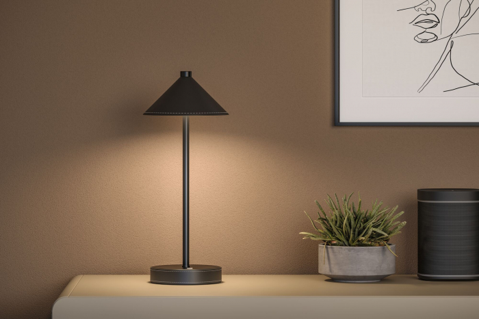 Veioză portabilă Pellini, White Switch, 300lm, 2W, Negru mat [3]