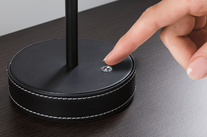 Veioză portabilă Pellini, White Switch, 300lm, 2W, Negru mat [6]