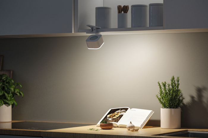 Veioză portabilă Varia, White Switch, 250lm / 60lm, 1,6 / 0,4W, alb [9]