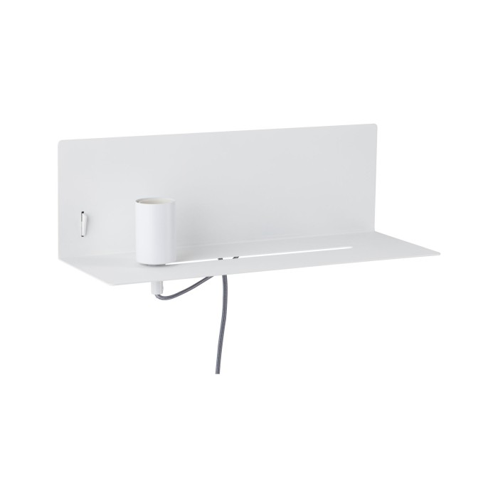 Wall luminaire Devara USB C   E27   230V max. 40W dimmable Matt white [13]