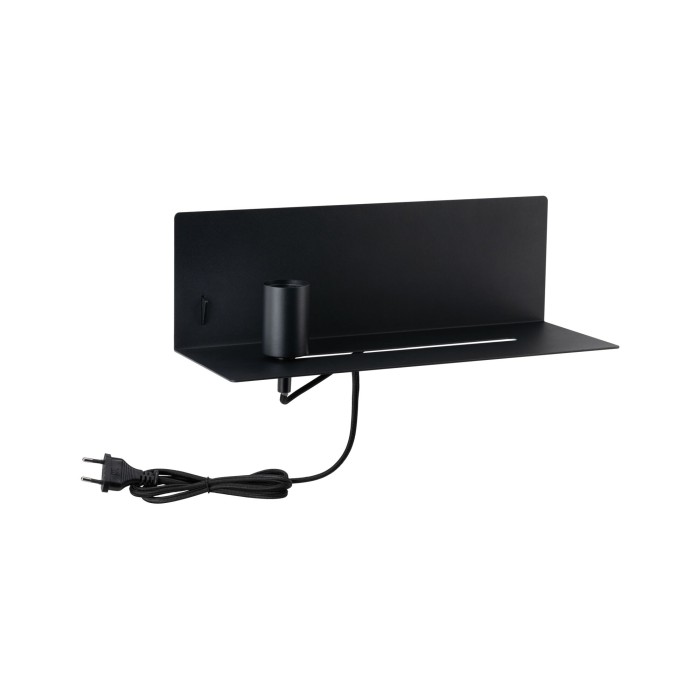 Wall luminaire Devara USB C   E27   230V max. 40W dimmable Black matt [13]