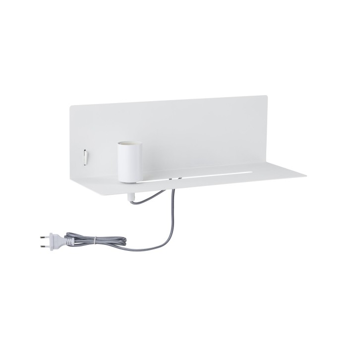 Wall luminaire Devara USB C   E27   230V max. 40W dimmable Matt white [14]