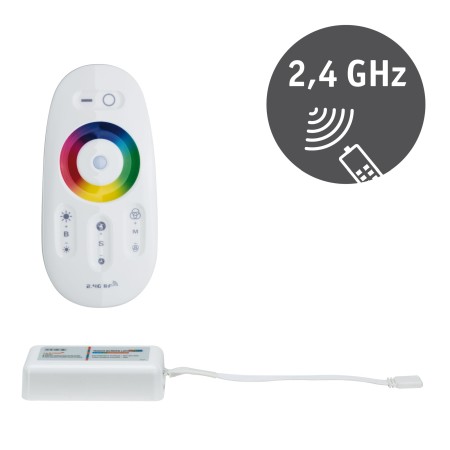 Controler MaxLED RGBW 2.4GHz 24V DC cu telecomandă max 144W [3]