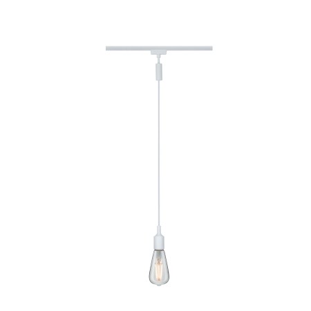 Adaptor pendul pentru șină Urail, alb mat [1]
