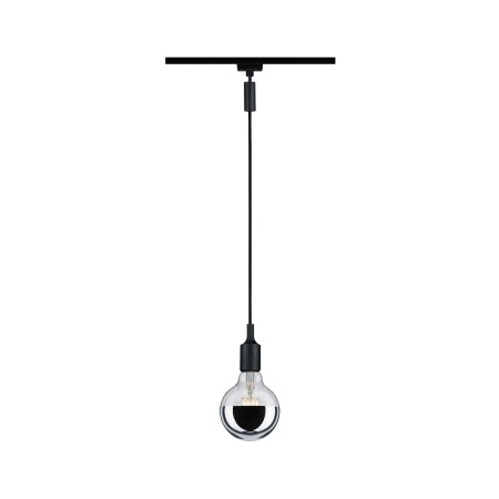 Adaptor universal pentru pendul URail negru mat 230V metal/plastic [2]