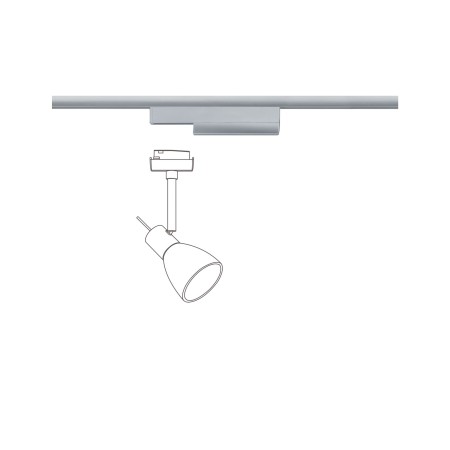Adaptor URail ZigBee On/Off/variator 0-50W crom mat 230V plastic [1]