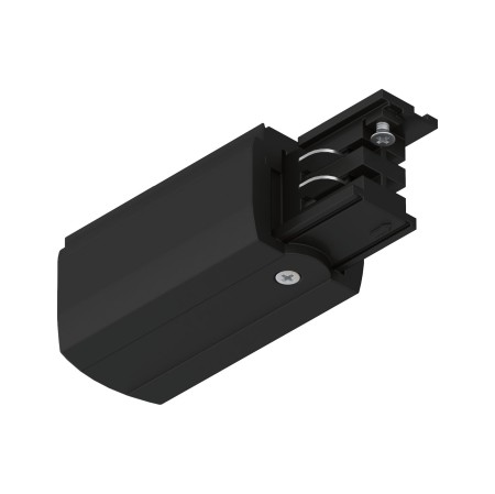 Alimentare ProRail3 - Alimentare de capăt pentru șină trifazică Paulmann ProRail3, dreapta, 99,5x35mm, max. 3.680W, negru