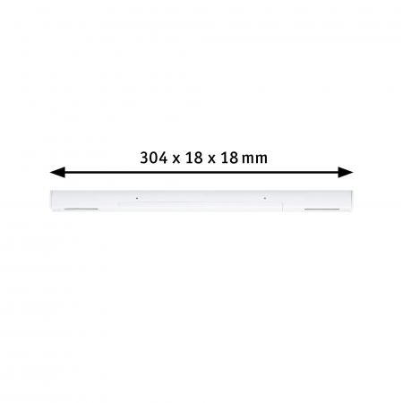 Alimentare de mijloc pentru sina Urail, 304x18mm, max. 1000W, alb Signal [6]
