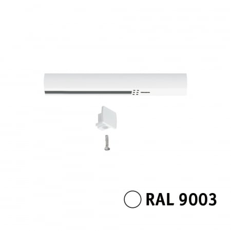 Alimentare sina URail, de capat, 161x18mm, max. 1000W, alb Signal [3]
