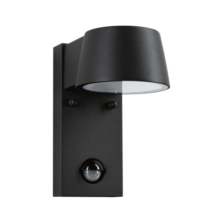 Aplică de exterior Capea 230V 5W negru IP44, cu senzor de mișcare [1]